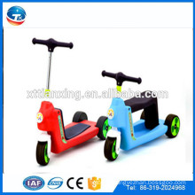 Wholesale high quality best price hot sale most popular electric balance frog children 3 wheel hand brake kick n go scooter